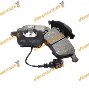 Brake Pads Volkswagen Group Front Axle | ATE Brake System | Wear Indicator Contact | 1K0698151B