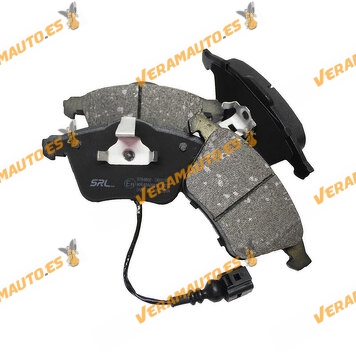 Brake Pads Volkswagen Group Front Axle | ATE Brake System | Wear Indicator Contact | 1K0698151B