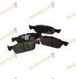 Pastillas Freno Dacia | Renault Eje Delantero | Para Sistema de Frenos Continental | No Indicador  Desgaste | OE 410605536R