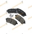 Brake Pads Ford Fiesta JA8 2008 to 2017 Front Axle | TRW Brake System | No Wear Indicator | OE 1550219