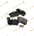 Pastillas de Freno Grupo Volkswagen | Kit Eje Trasero | Sistema de Frenos TRW | Con Contacto Avisador Desgaste | 6X0698451A