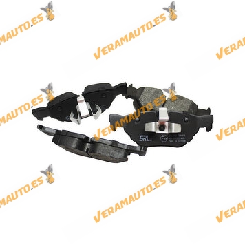 BMW Rear Axle Brake Pads | Continental Brake System | With Shock Absorber Washer | OE 3421677469