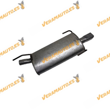 Rear Silencer Opel Astra F 2.0i 16V Catalyzed from 1994 to 1998 Type X20XEV X20EV | 3 and 5 doors | OE 5852861