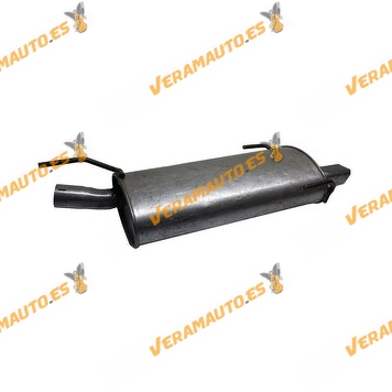 Rear Silencer Opel Astra F 2.0i 16V Catalyzed from 1994 to 1998 Type X20XEV X20EV | 3 and 5 doors | OE 5852861
