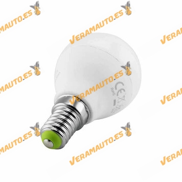 Spherical LED Bulb | E14 Socket (Max 40w) | 6000K | 450 Lumens