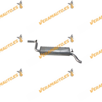 Rear Exhaust silencer Citroen Visa (VD) 1.6 GTi 1580cc from 01-1985 onwards | OE 95595830