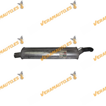 Rear silencer Lancia Dedra 2.0 ie Turbo from 1991 to 1992 | Catalysed | 1995cc 121kw 165hp | OE 7692122 | 7708668