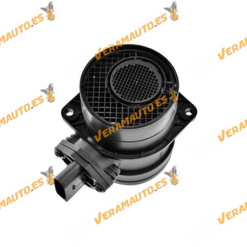 Caudalímetro | Sensor de Flujo de Aire Para Audi A3 A4 A6 | SEAT Altea León | Volkswagen Golf Caddy Passat | OEM 074906461B