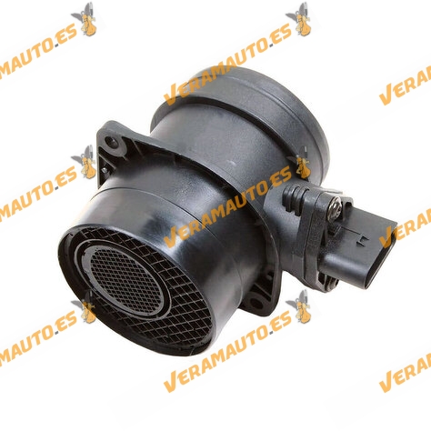 Flowmeter | Air Flow Sensor For Audi A3 A4 A6 | SEAT Altea León | Volkswagen Golf Caddy Passat | OEM 074906461B