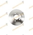 VAG Audi Group Brake Discs | SEAT | Volkswagen | Skoda | Kit 2 Rear Axle Brake Discs | OE 1J0615601