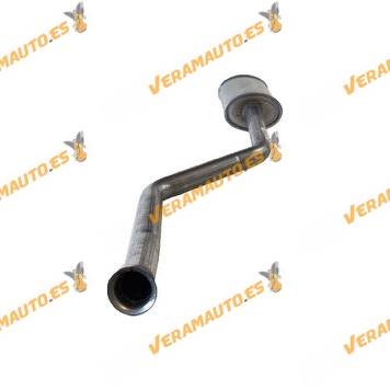 Intermediate Silencer Citroen Xsara 1.4 | 1.6 | 1.8 Petrol | Peugeot 306 1.6 Petrol | 171788 | 1717A1 | 1717F2 | 1717F4