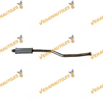 Intermediate Silencer Citroen Xsara 1.4 | 1.6 | 1.8 Petrol | Peugeot 306 1.6 Petrol | 171788 | 1717A1 | 1717F2 | 1717F4