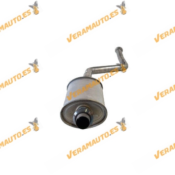 Silencioso Intermedio Citroen Xsara 1.4 | 1.6 | 1.8 Gasolina | Peugeot 306 1.6 Gasolina | 171788 | 1717A1 | 1717F2 | 1717F4