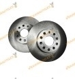 Audi Brake Discs | Cupra | SEAT | Skoda | Toyota | Volkswagen | Kit 2 Brake Discs | Front Axle | OE 1K0615301K