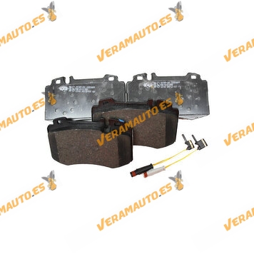 Brake Pads ICER Mercedes Mercedes Front Axle | With Contact Wear Indicator | Brake System BREMBO A0054209520