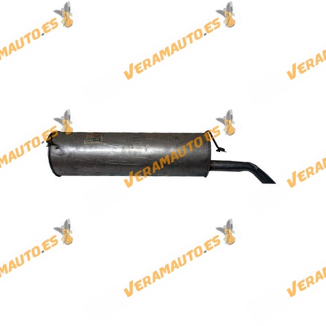 Rear silencer Citroen Xantia from 1995 to 2001 | 1.8i X | XS Familiar Catalysed | Engine XU7JP 1761cc 103hp | 1726H5