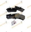 ICER Brake Pads Ford Fiesta VI JA | Focus I DA from 1998 to 2004 | Rear Axle Kit | Lucas Girling | OE 98AB-2M008-BA