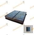 Cabin Filter Anti-Pollution SRLine Mercedes ML W163 from 1998 to 2005 | OEM A163 835 01 47