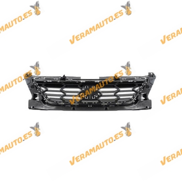 Rejilla de Frente Seat Leon FR 5F de 2017 a 2020 | Sin Anagrama | Acabado Cromado|Negro | OEM Similar a 5F0853654J