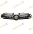 Rejilla de frente Vokswagen Golf VI GTD 5K de 2008 a 2012 negra con molduras cromadas OEM 5K0853651BGATL