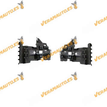 Front Bumper Bracket Set Renault Clio IV BH|KH from 2016 to 2019 | Left and Right | OE 269166557R