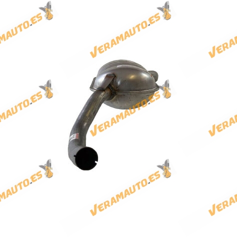 Rear exhaust silencer Mercedes E-Class W124 Sedan C124 Coupé from 1987 to 1992 | OE 1244900115 | 1244900315