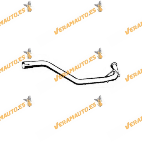 Front silencer coupling | Catalytic converter to Intermediate silencer | OE 95634349