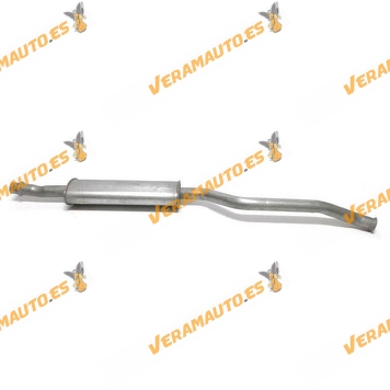 Rear silencer Citroen Xantia from 1993 to 2003 | Engine 2.0i Catalyzed | Coupling with conical clamp | OE 96106856 | 171756