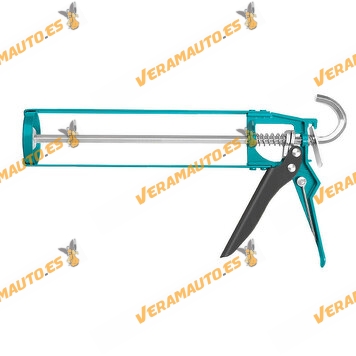 Silicone Applicator Gun | Steel | 230 mm | Double Push Plate