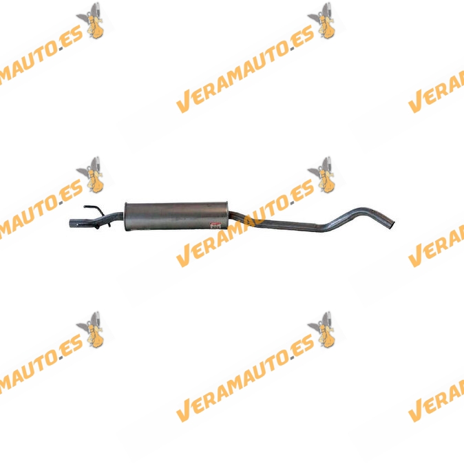 Silencioso Intermedio Opel Corsa B S93 de 1997 a 2000 1.0 12v | Modelo con Catalizador | 40kw 54cv 973cc | OE 9128616