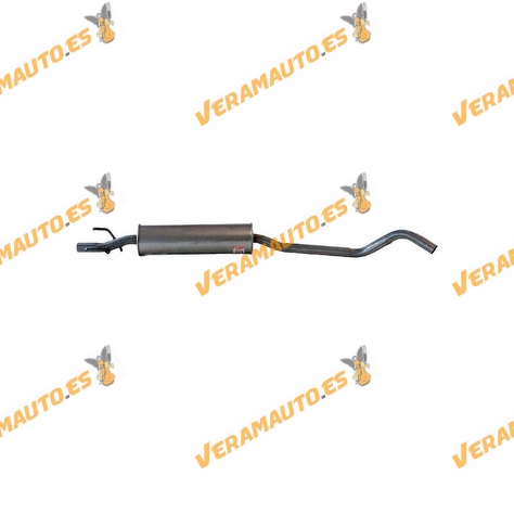 Silencioso Intermedio Opel Corsa B S93 de 1997 a 2000 1.0 12v | Modelo con Catalizador | 40kw 54cv 973cc | OE 9128616