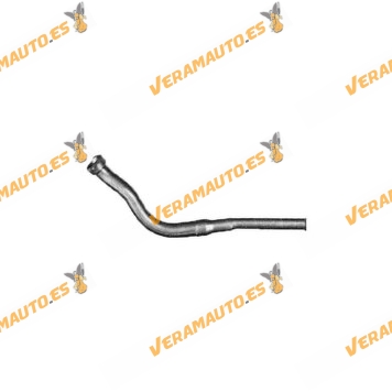 Silencer | Exhaust Pipe Exhaust Manifold Exit Peugeot 405 1.6 | 1.9 from 1987 to 1990 Engine X452C | OE 170435