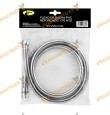 Anti-twist Shower hose Silver Finish | 1.75 Metres | PVC | Universal connection G1/2" x 1/2".