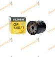 Oil Filter FILTRON OP 540/1 PSA | Opel | Toyota | Suzuki | DAIHATSU | Hyundai | Nissan | Lancia | M20x1,5 | OE 1109.J8