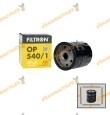 Oil Filter FILTRON OP 540/1 PSA | Opel | Toyota | Suzuki | DAIHATSU | Hyundai | Nissan | Lancia | M20x1,5 | OE 1109.J8