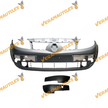 Front Bumper Renault Scenic (JM) from 2003 to 2006 | Print | Without Grilles | Including Mouldings | OE 7701474769