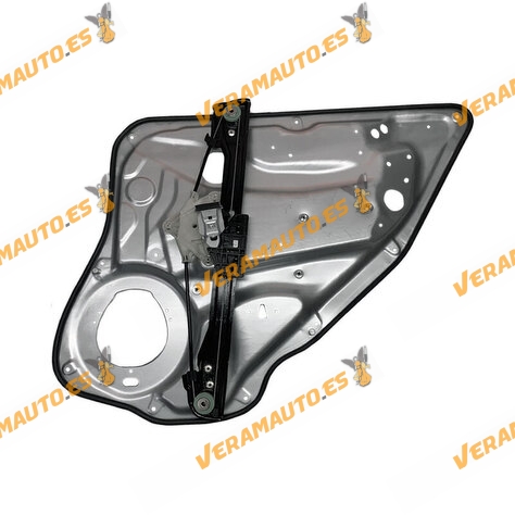 Mecanismo de Elevalunas Mercedes Clase C W204 | Clase E W212 | Trasero Izquierdo Con Plancha | Sin Motor | OEM 2127301779