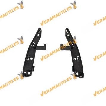 Kit de Soportes de Paragolpes Delantero Citroen C3 de 2009 a 2016 DS3 de 2010 a 2019 | Derecho e Izquierdo | OEM Similar 7416S9