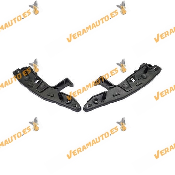 Kit de Soportes de Paragolpes Delantero Citroen C3 de 2009 a 2016 DS3 de 2010 a 2019 | Derecho e Izquierdo | OEM Similar 7416S9