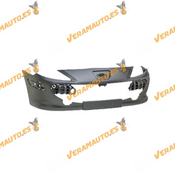 Front Bumper Peugeot 307XS Break CC Coupe Cabrio SW from 2005 to 2007 | Printed | Without Grilles and Mouldings | 7401CZ