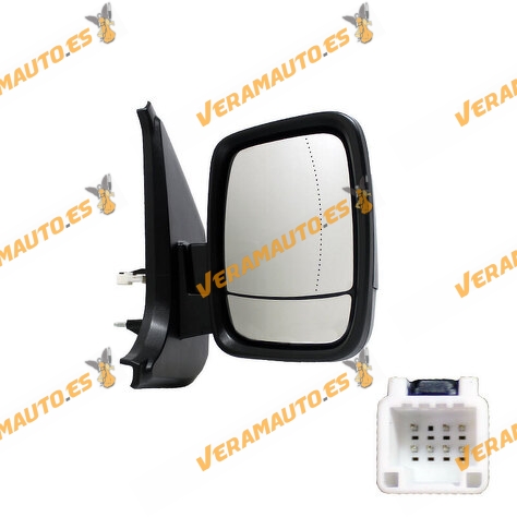 Mirror Fiat Talento | Nissan NV300 | Opel Vivaro | Renault Trafic | Right Electric | Primed casing | 4422999