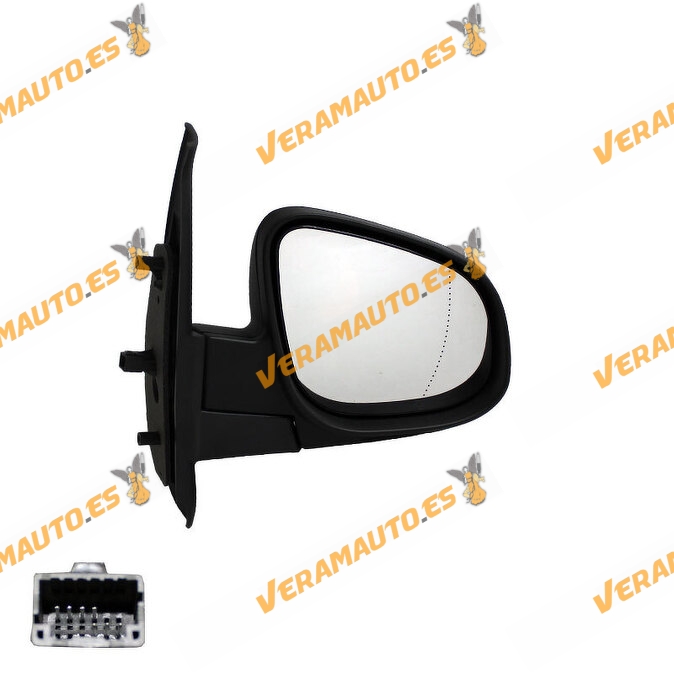 Espejo Renault Kangoo W de 2013 a 2022 | Mercedes Citan W415 de 2012 a 2020 Derecho | Eléctrico | OE 963010714R