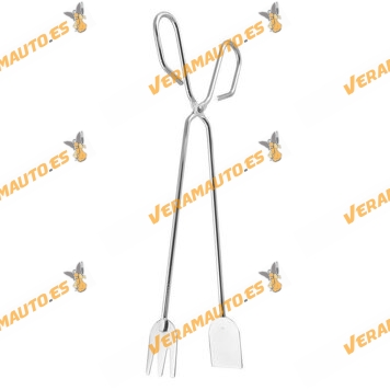 Tongs for Barbecue | Stainless Steel | Measure 30 x 4 cm