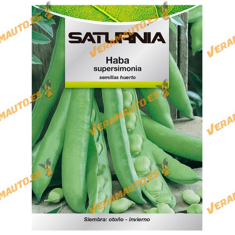 Semillas para Huerto de Haba Aguadulce Supersimonia | 30gr