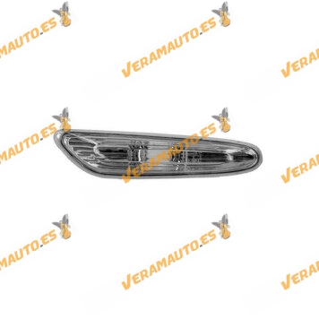 Left Side Pilot in Fin | BMW 5 Series (E60|E61) | White Color | Without OEM Bulb Holder Similar to 7165741