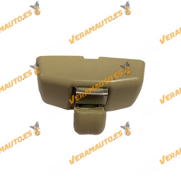 Soporte de Visera | Parasol de SEAT Ibiza Cordoba | Volkswagen Golf Bora Touran Sharan | Color Beige | OEM 3B08575633PT