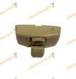 Soporte de Visera | Parasol de SEAT Ibiza Cordoba | Volkswagen Golf Bora Touran Sharan | Color Beige | OEM 3B08575633PT