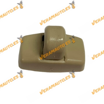 Sun Visor Holder | Sunshade for SEAT Ibiza Cordoba | Volkswagen Golf Bora Touran Sharan | Beige Color | OEM 3B08575633PT