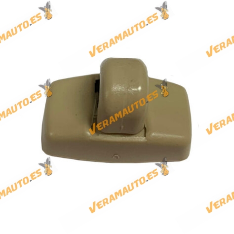 Soporte de Visera | Parasol de SEAT Ibiza Cordoba | Volkswagen Golf Bora Touran Sharan | Color Beige | OEM 3B08575633PT