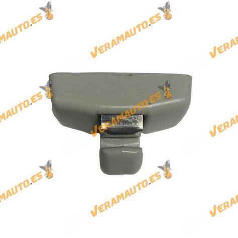 Soporte de Visera | Parasol de SEAT Ibiza Cordoba | Volkswagen Golf Bora Touran Sharan | Color Gris | OEM 3B0857563Y20